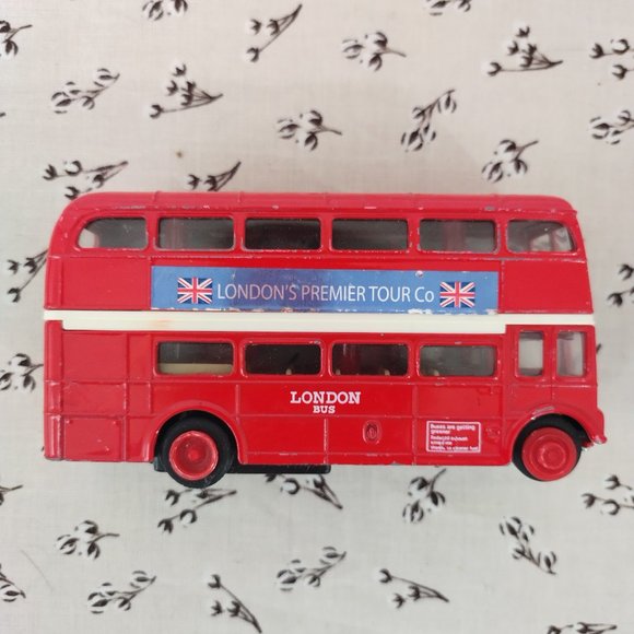 WELLY Diecast London Premier Tour Company Double Decker Bus - Picture 4 of 7